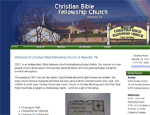 Tablet Screenshot of cbfcfamily.org